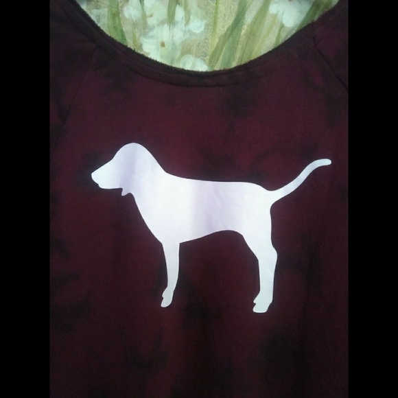 VICTORIA'S SECRET PINK TIE DYE LEGGING CREW - Picture 4 of 6